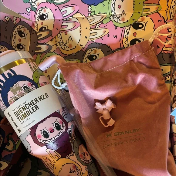 Colorful Monster Design Tumbler - Picture 4 of 5